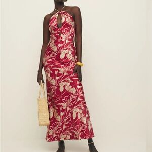 Reformation Yesenia Silk Dress